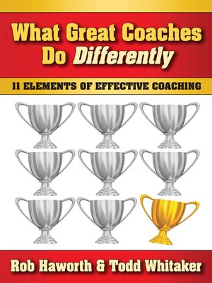 cover image of What Great Coaches to Differently